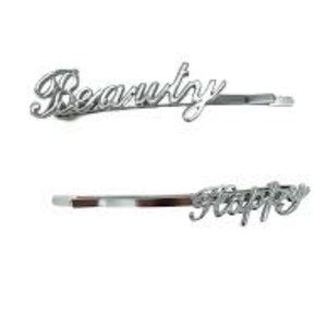 Hairquips Script Hairpins Beauty Happy